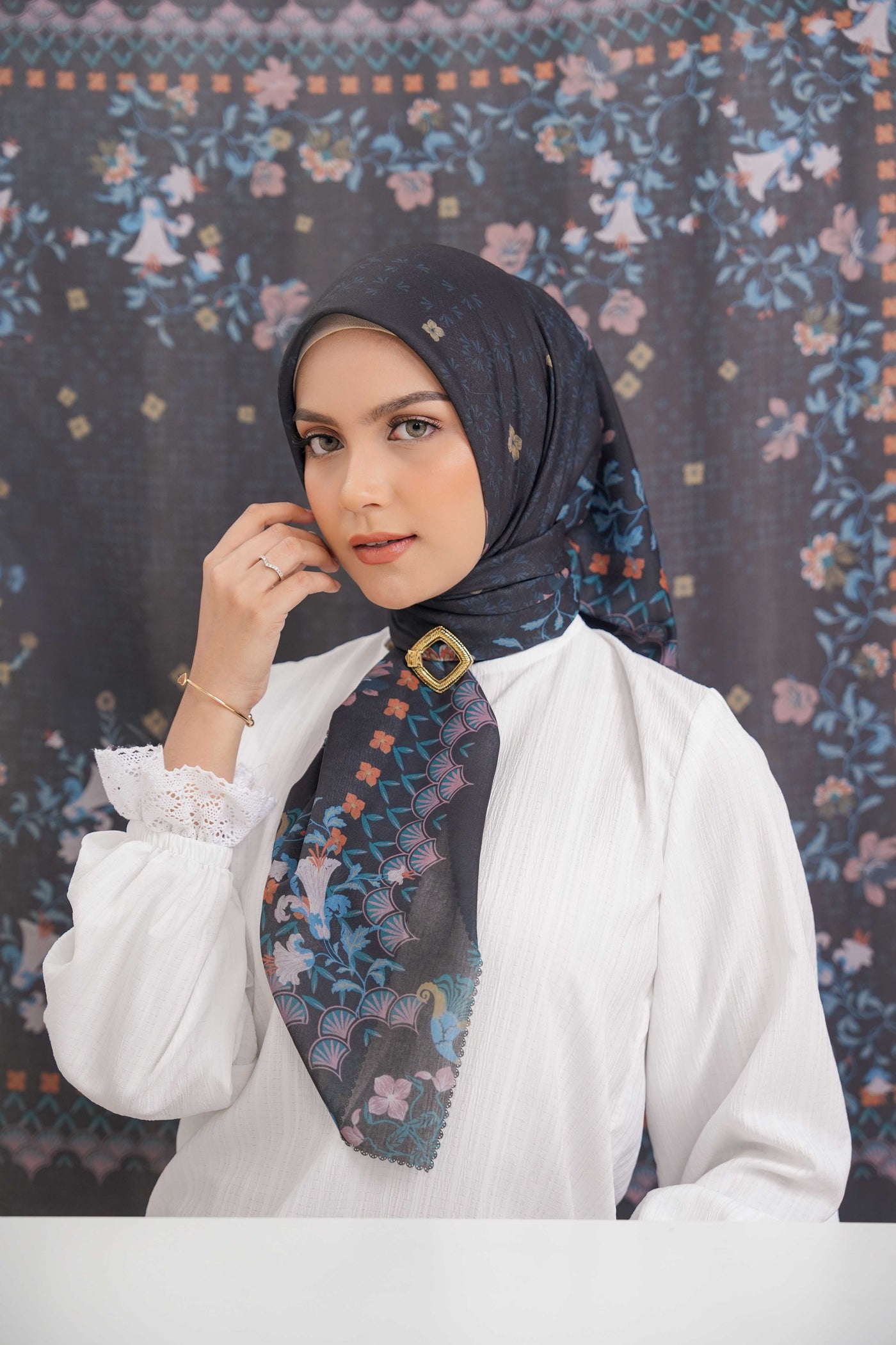 BIA by Zaskia Mecca - Alexandria Scarf - Silk Road Expedition - Alexandria Edition