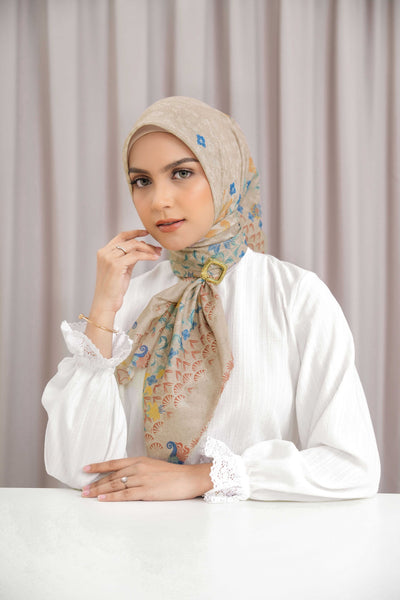 BIA by Zaskia Mecca - Alexandria Scarf - Silk Road Expedition - Alexandria Edition