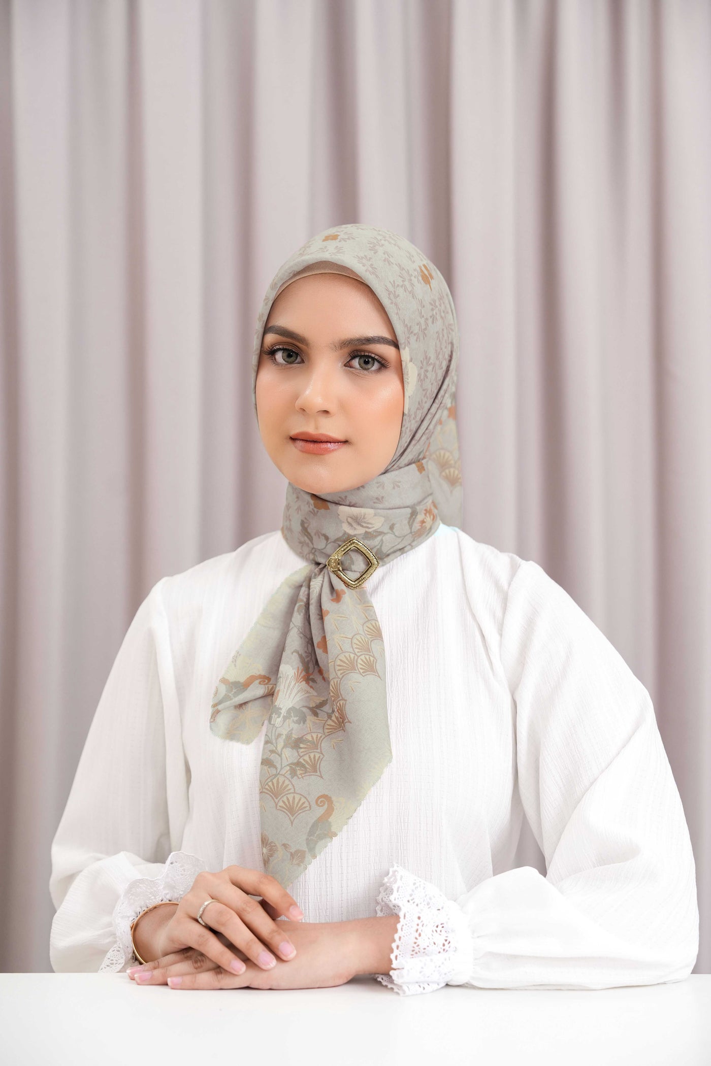 BIA by Zaskia Mecca - Alexandria Scarf - Silk Road Expedition - Alexandria Edition