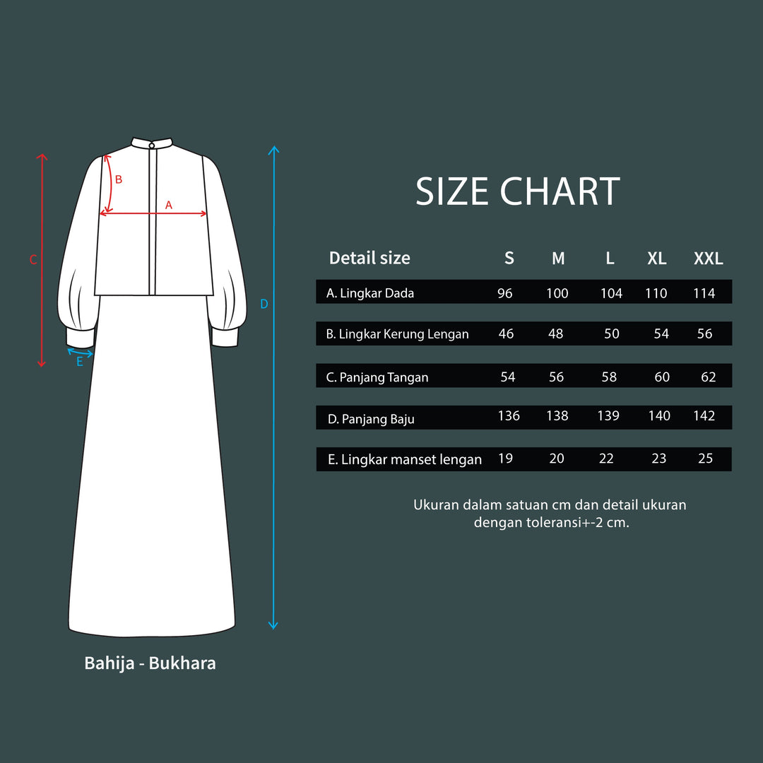 Minor Defect - Bahija Dress Premium - Silk Road Expedition - Bukhara Edition