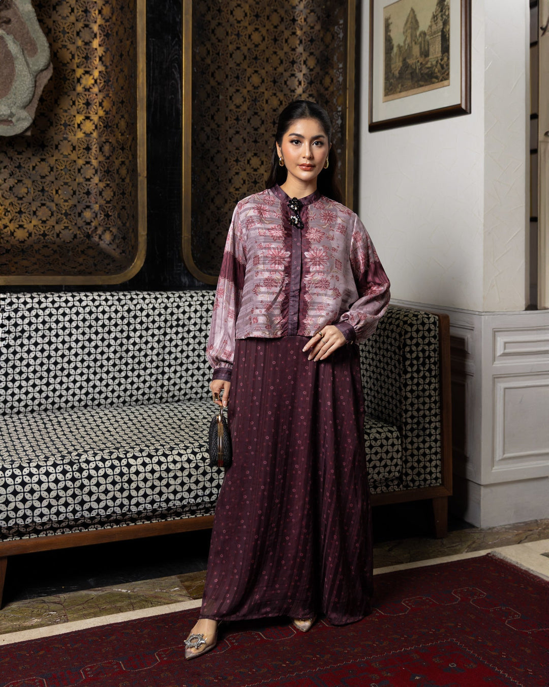 Minor Defect - Bahija Dress Premium - Silk Road Expedition - Bukhara Edition