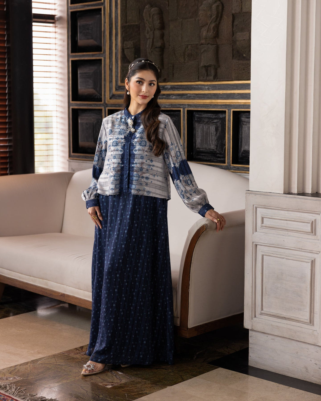 Minor Defect - Bahija Dress Premium - Silk Road Expedition - Bukhara Edition