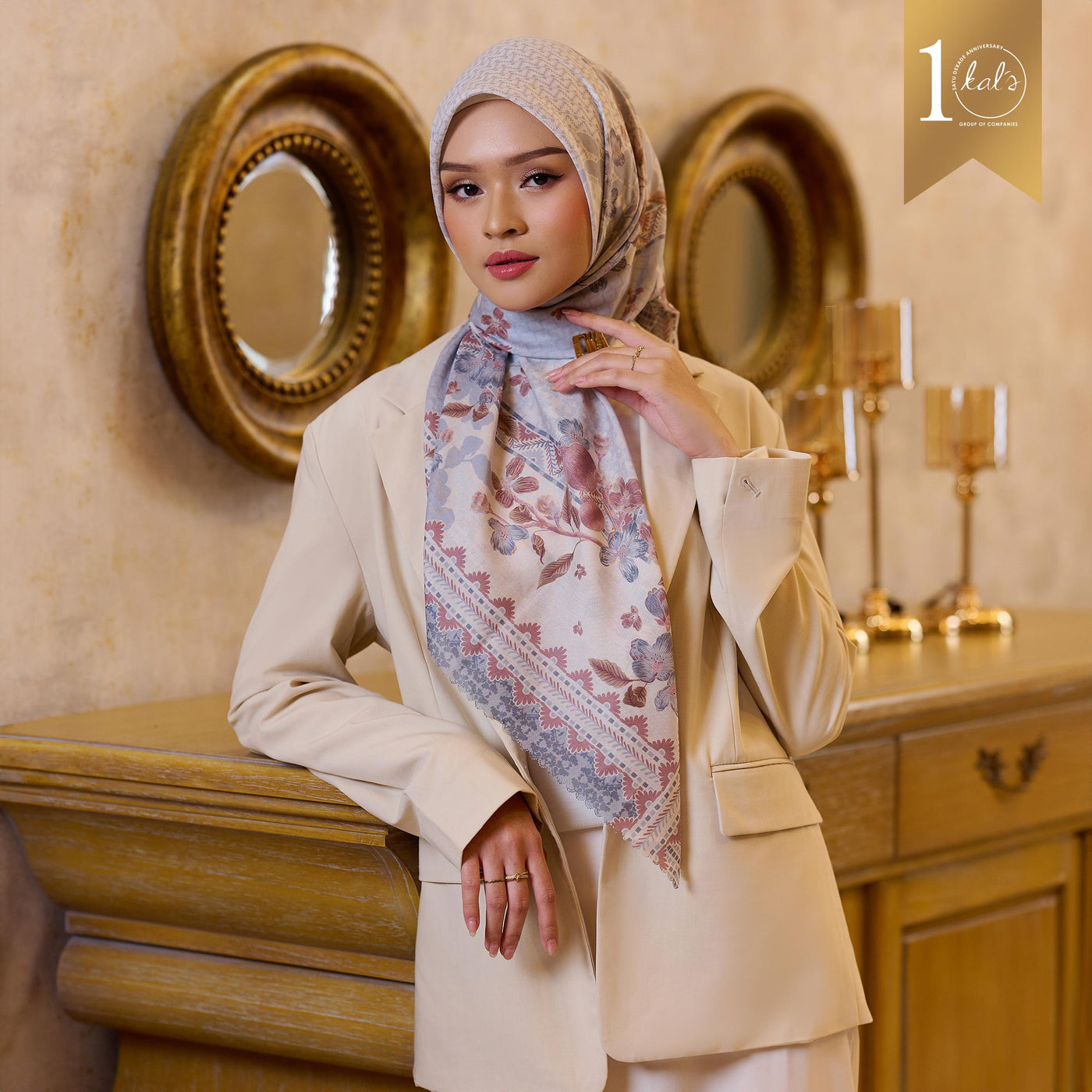 [Anniversary Sale] BIA by Zaskia Mecca - Almaty Scarf - Silk Road Expedition - Almaty Edition - Free Box