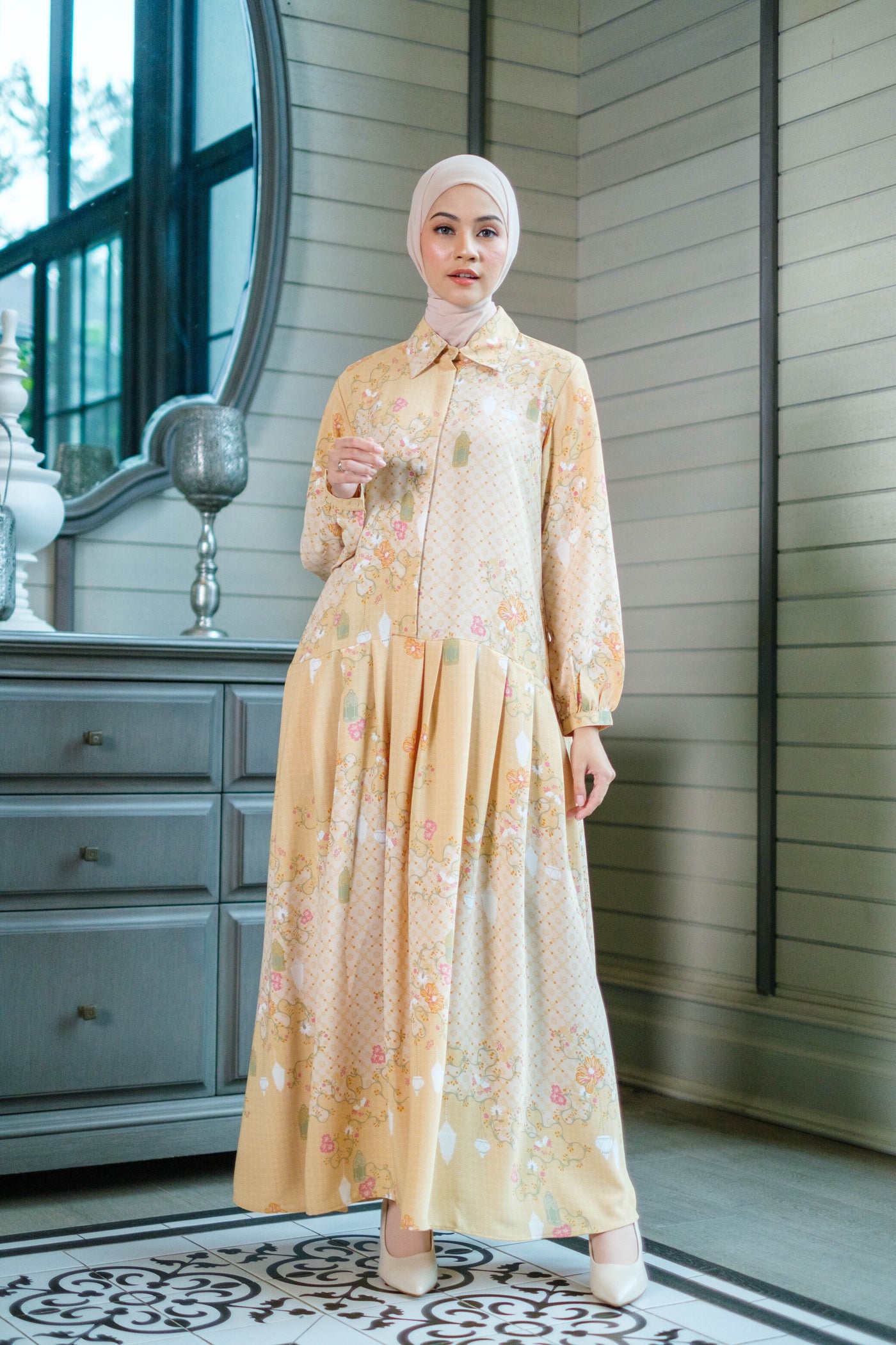 [Anniversary Sale] BIA by Zaskia Mecca - Cezira Dress - Islamic Journey In Africa - Fez Edition