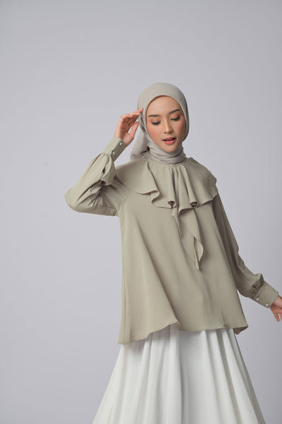 [Anniversary Sale] BIA by Zaskia Mecca - Clansy Blouse - Daily