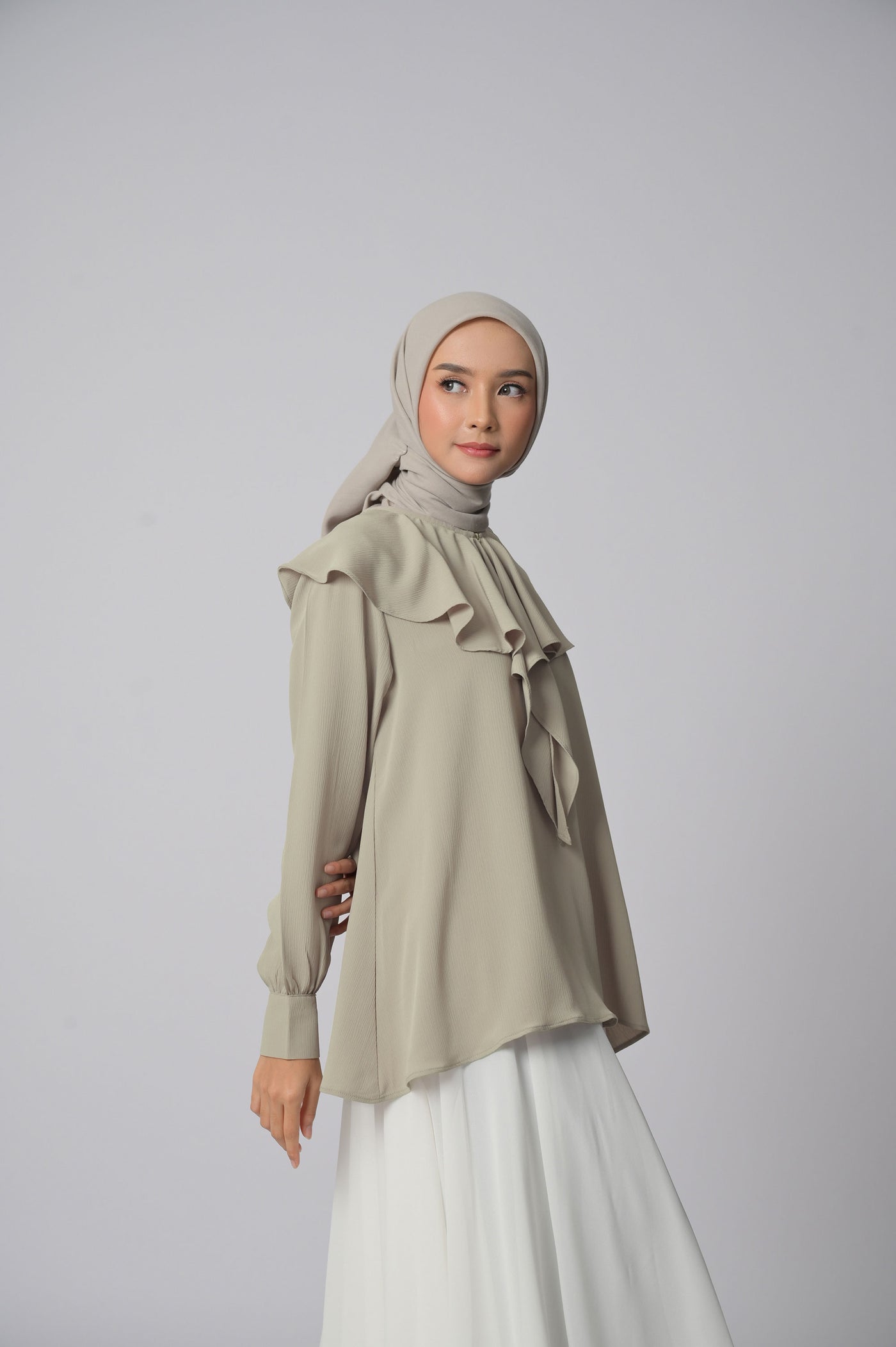 [Anniversary Sale] BIA by Zaskia Mecca - Clansy Blouse - Daily