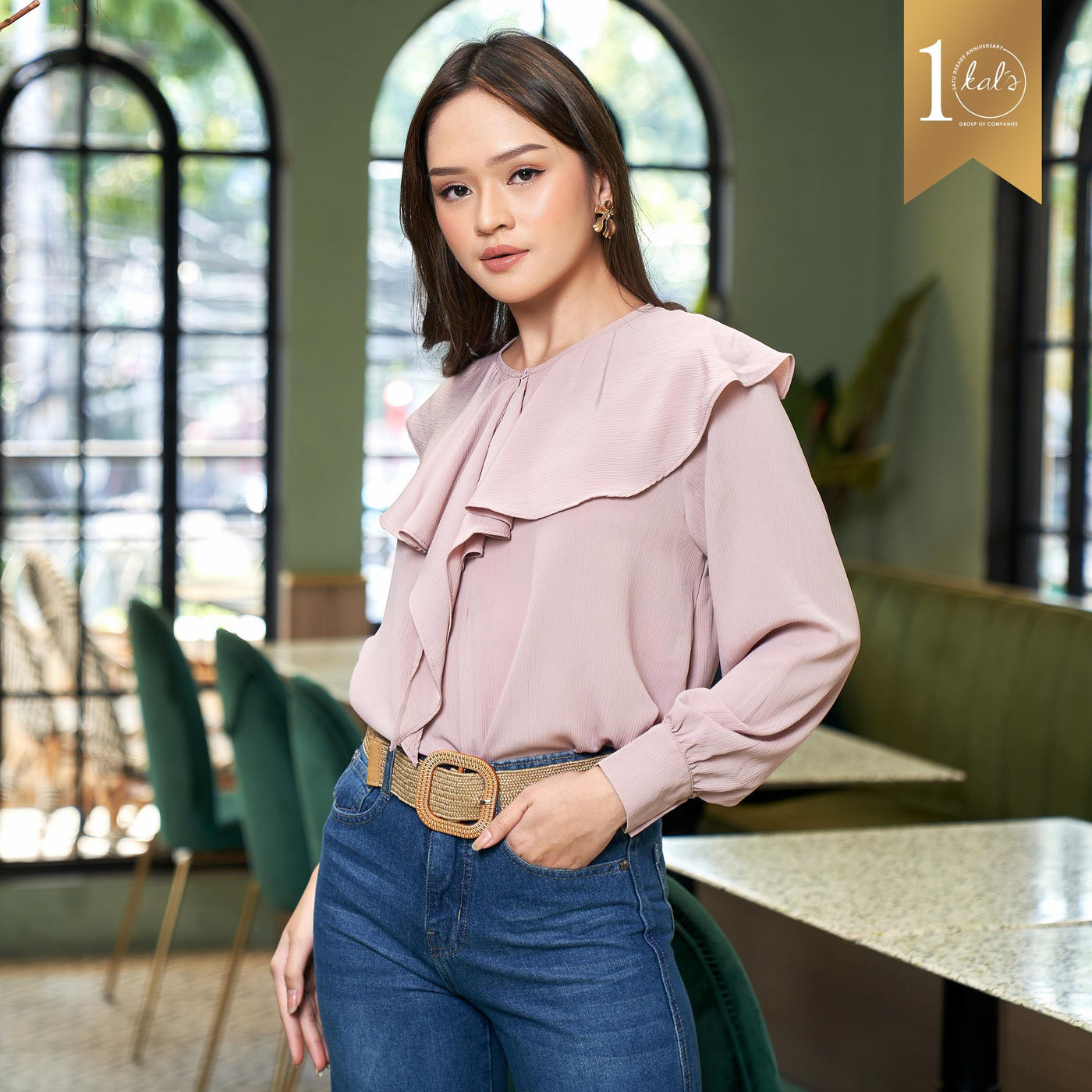 [Anniversary Sale] BIA by Zaskia Mecca - Clansy Blouse - Daily