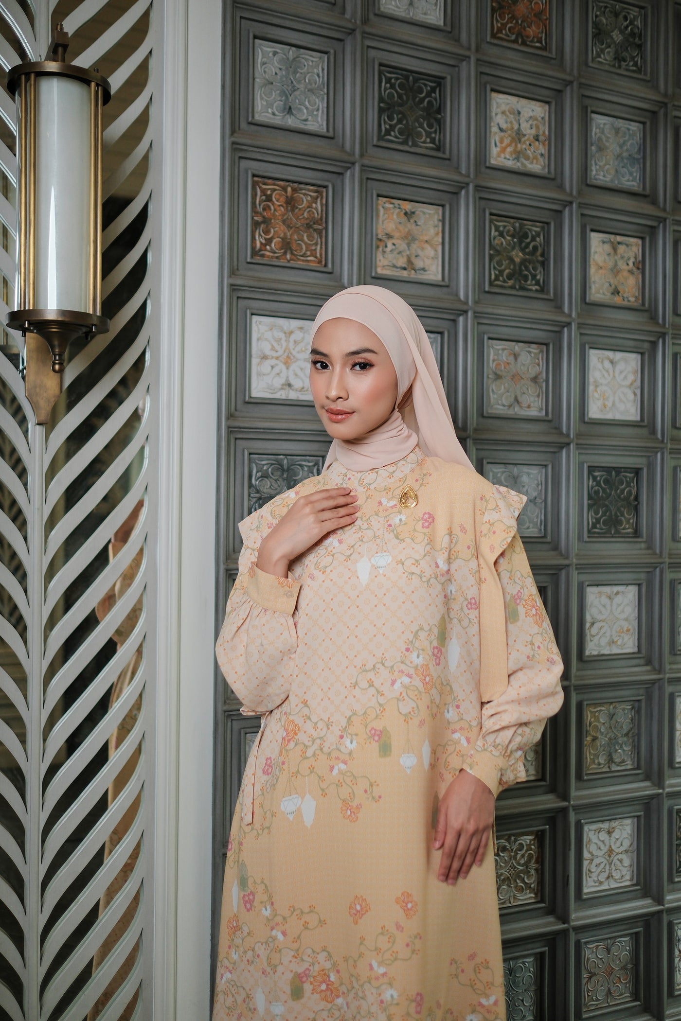 [Anniversary Sale] BIA by Zaskia Mecca - Carmela Dress - Islamic Journey In Africa - Fez Edition