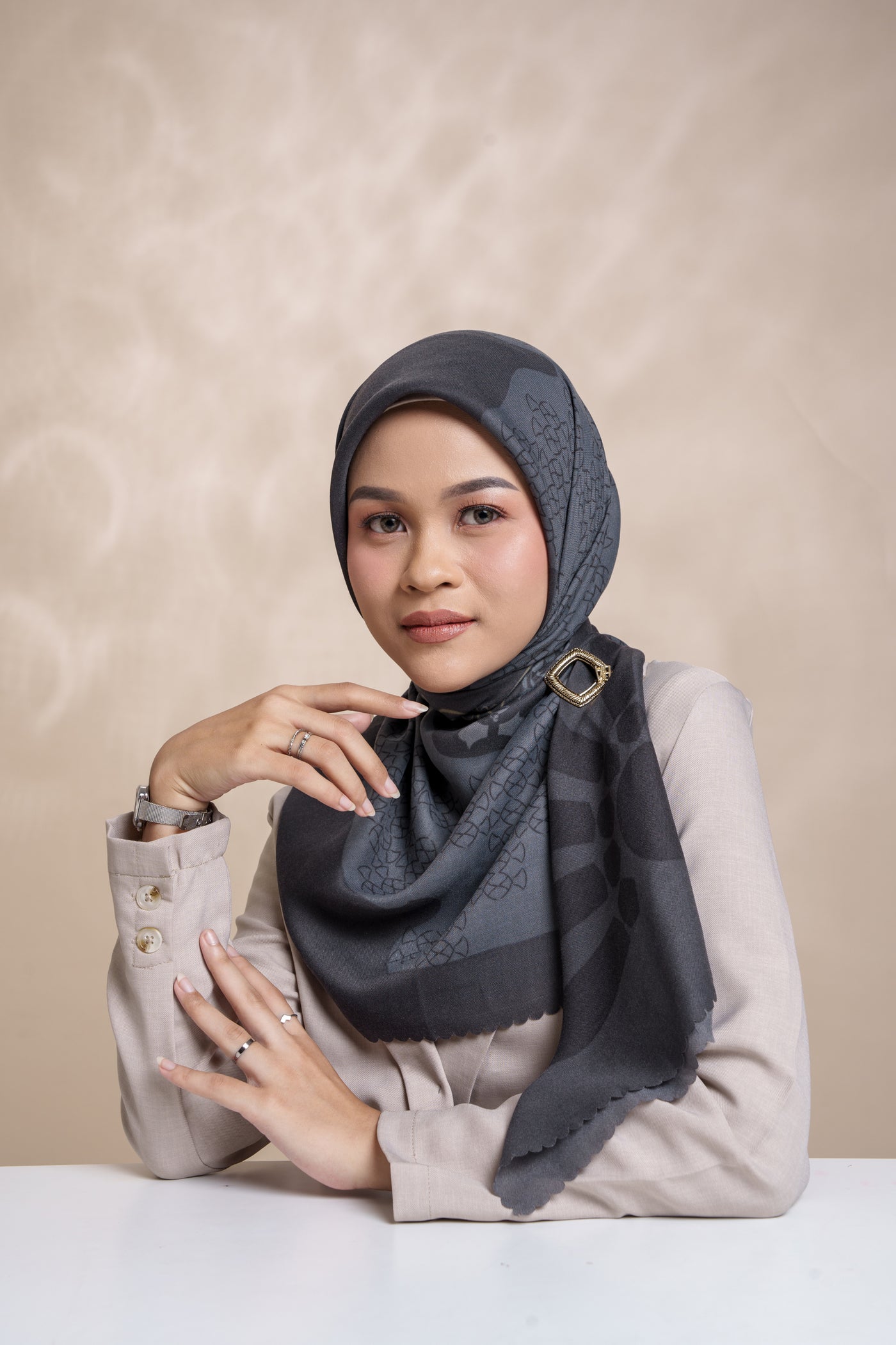 [Anniversary Sale] BIA by Zaskia Mecca - Elsa Java Scarf Kerudung Segi Empat - Edisi Kazan Rusia