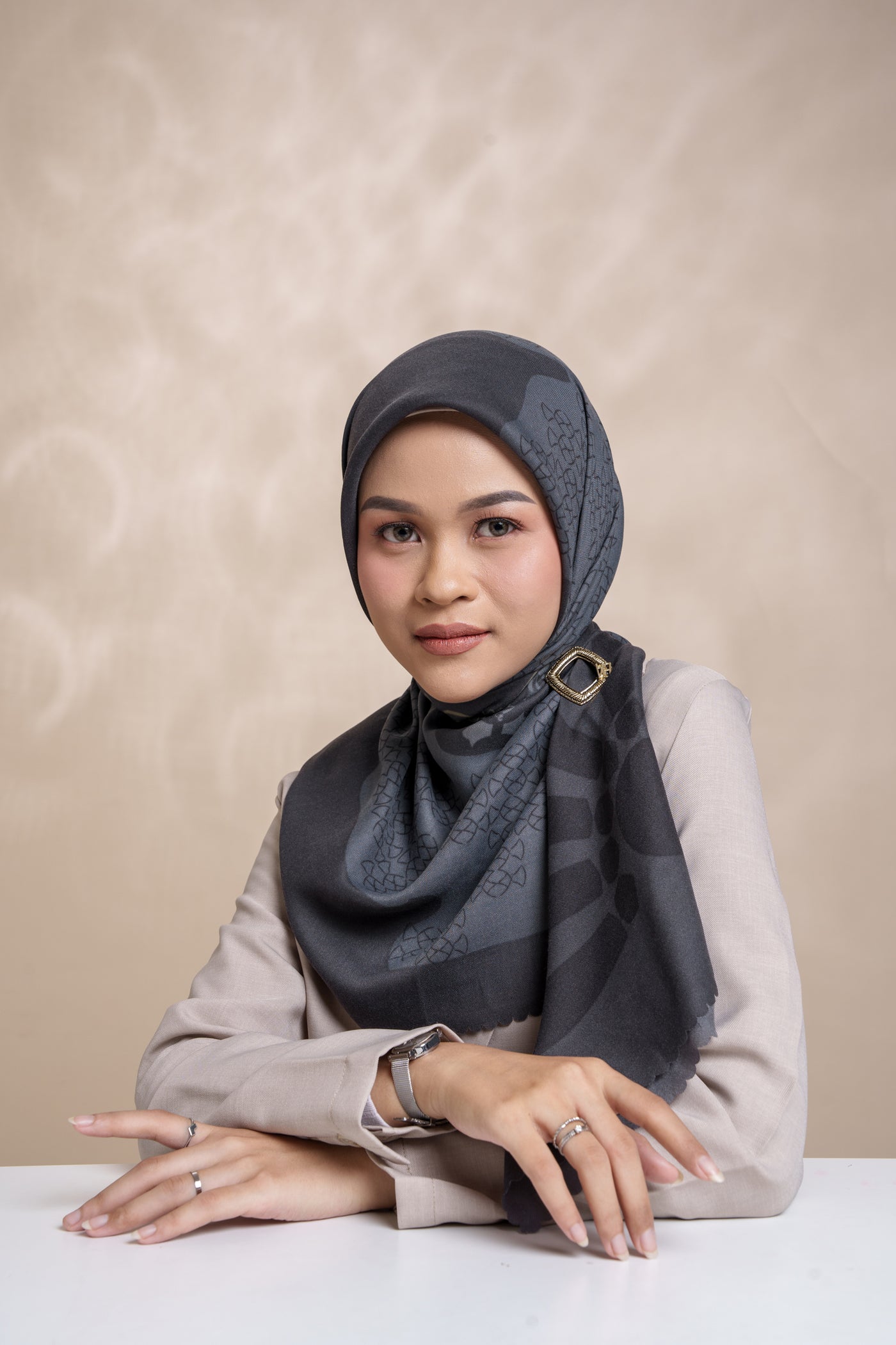 [Anniversary Sale] BIA by Zaskia Mecca - Elsa Java Scarf Kerudung Segi Empat - Edisi Kazan Rusia