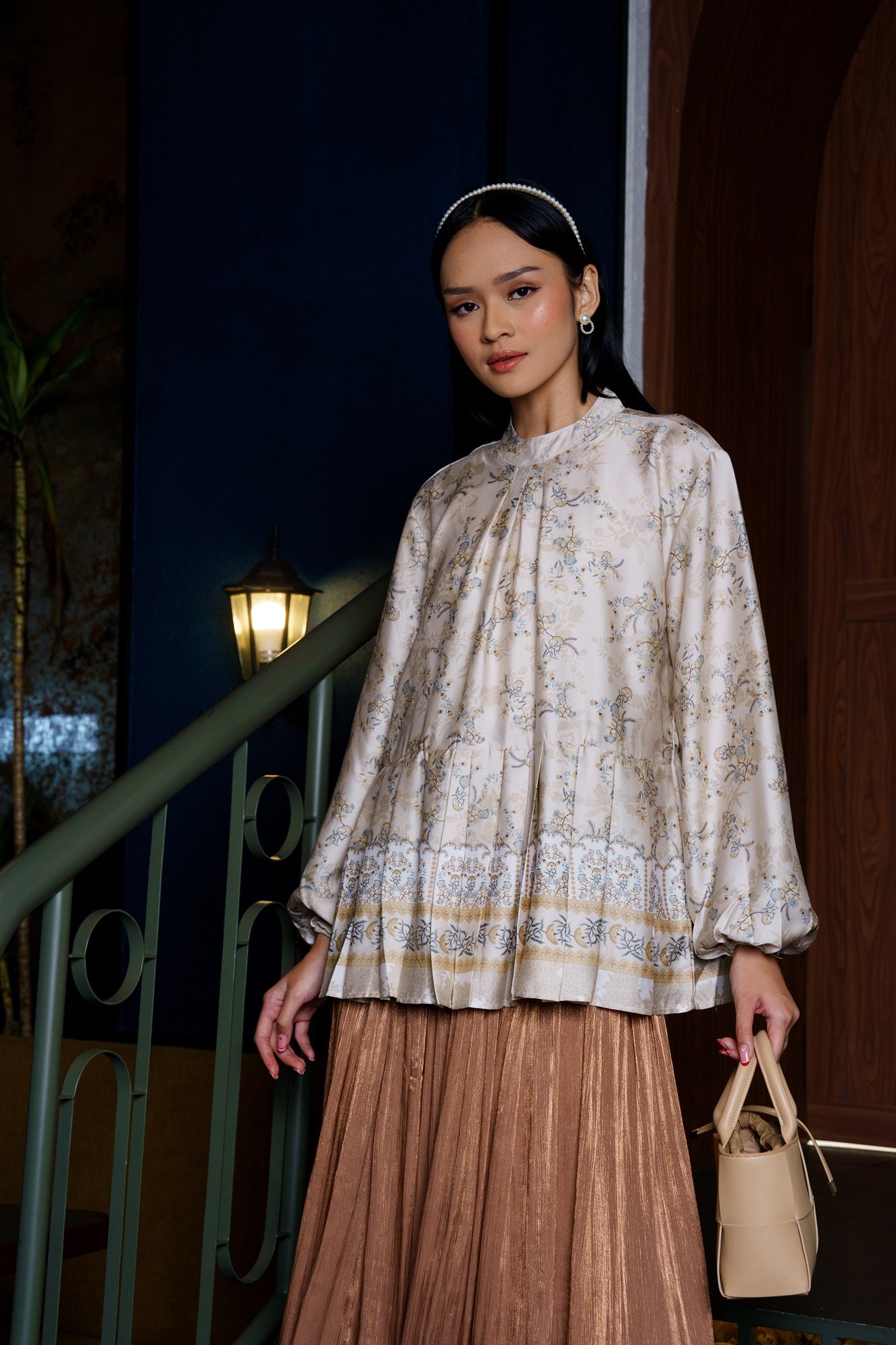 BIA by Zaskia Mecca - Feyla Blouse - Islamic Journey In Africa - Timbuktu Edition