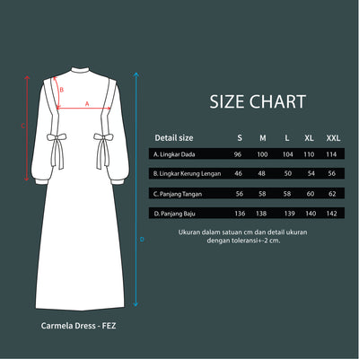 [Anniversary Sale] BIA by Zaskia Mecca - Carmela Dress - Islamic Journey In Africa - Fez Edition