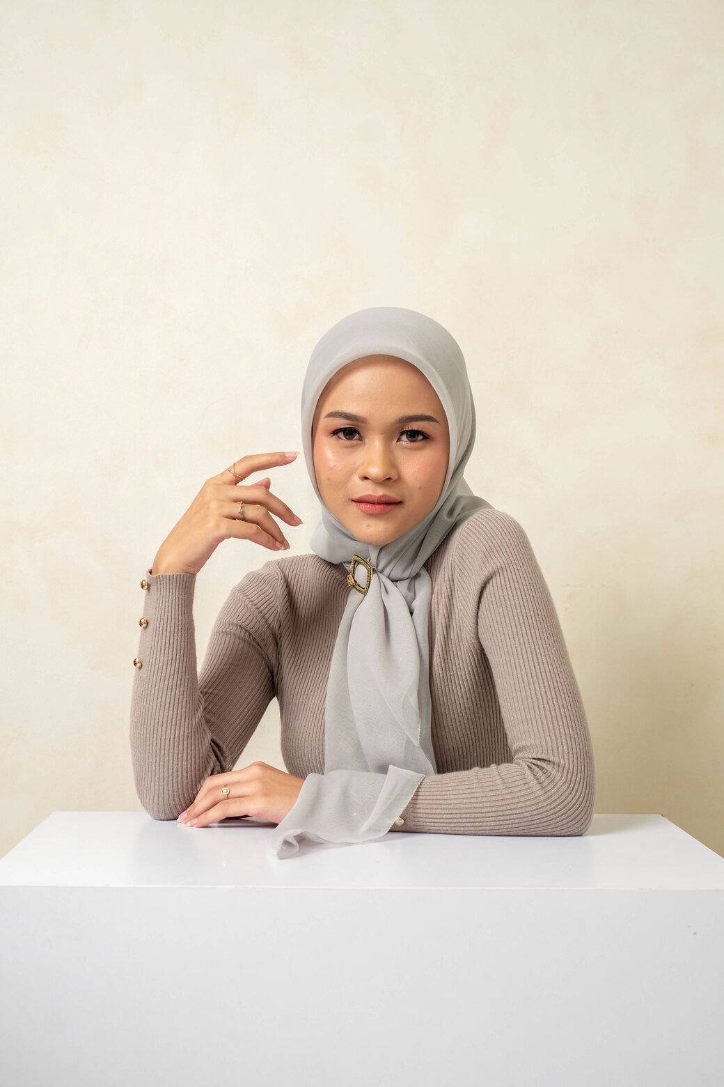 BIA by Zaskia Mecca - Clenia Kerudung Segi Empat Paris Premium