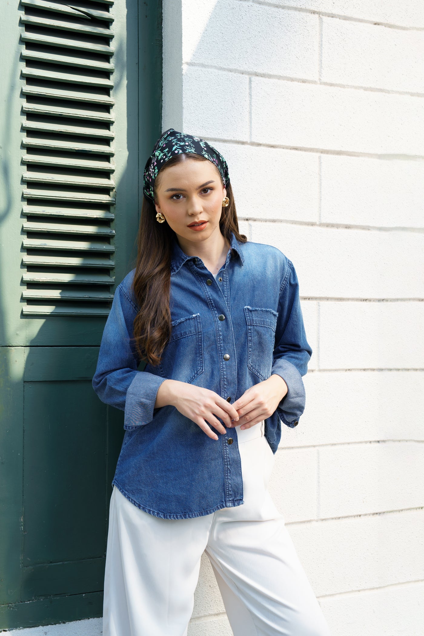 BIA by Zaskia Mecca - Katia Kemeja Wanita - Daily Denim