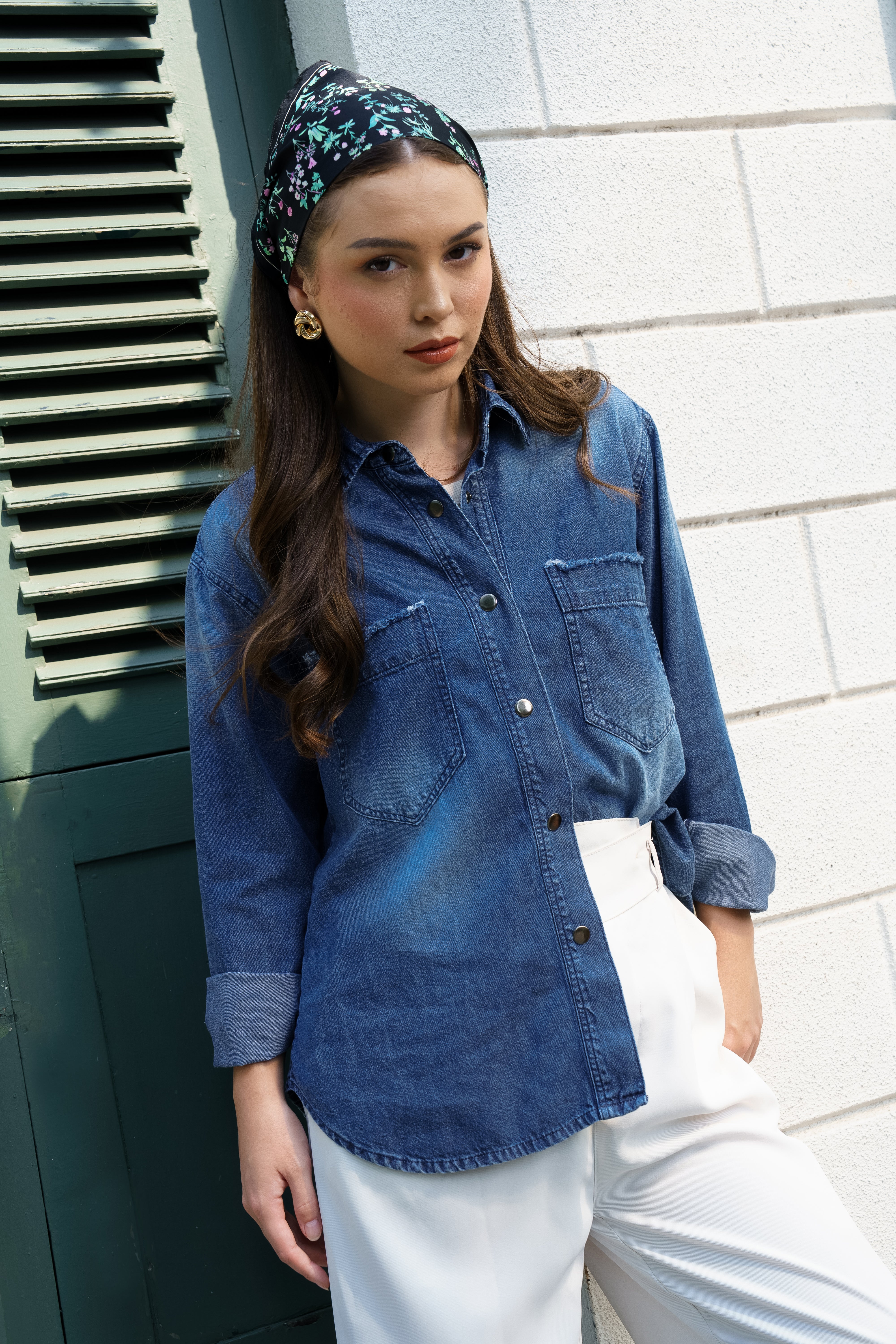 BIA by Zaskia Mecca - Katia Kemeja Wanita - Daily Denim