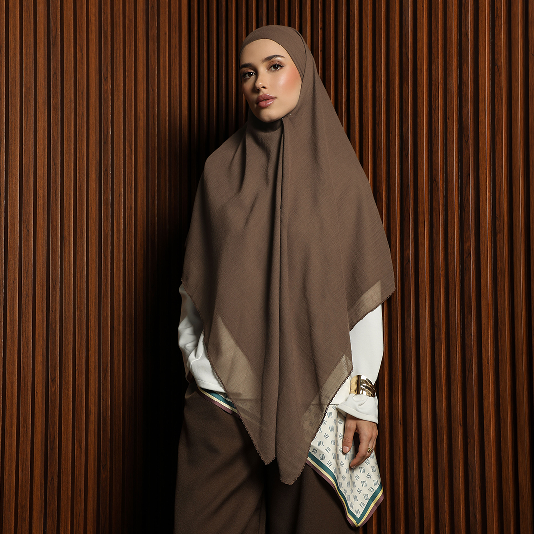 Cherie Khimar Bandana - Khiban Amarish Voile Premium Hijab Instan Muslimah