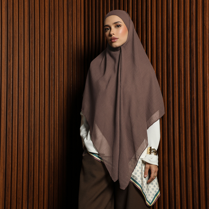 Cherie Khimar Bandana - Khiban Amarish Voile Premium Hijab Instan Muslimah