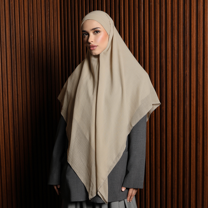 Cherie Khimar Bandana - Khiban Amarish Voile Premium Hijab Instan Muslimah