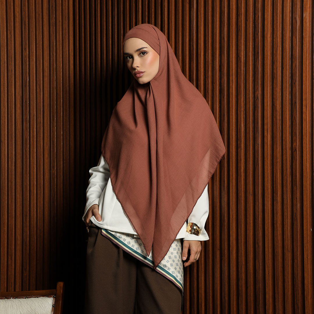 Cherie Khimar Bandana - Khiban Amarish Voile Premium Hijab Instan Muslimah