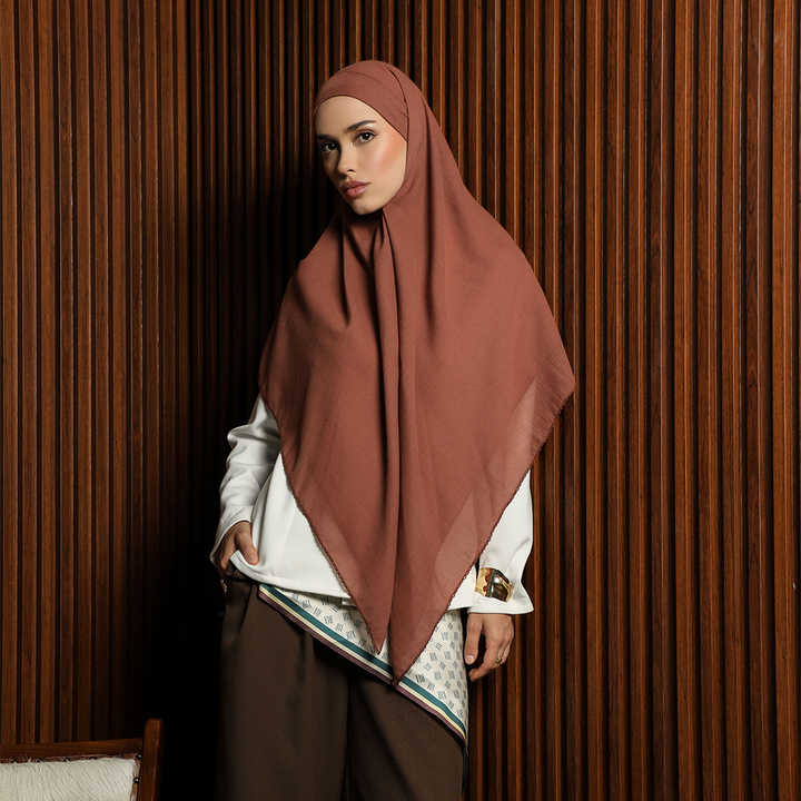 Cherie Khimar Bandana - Khiban Amarish Voile Premium Hijab Instan Muslimah