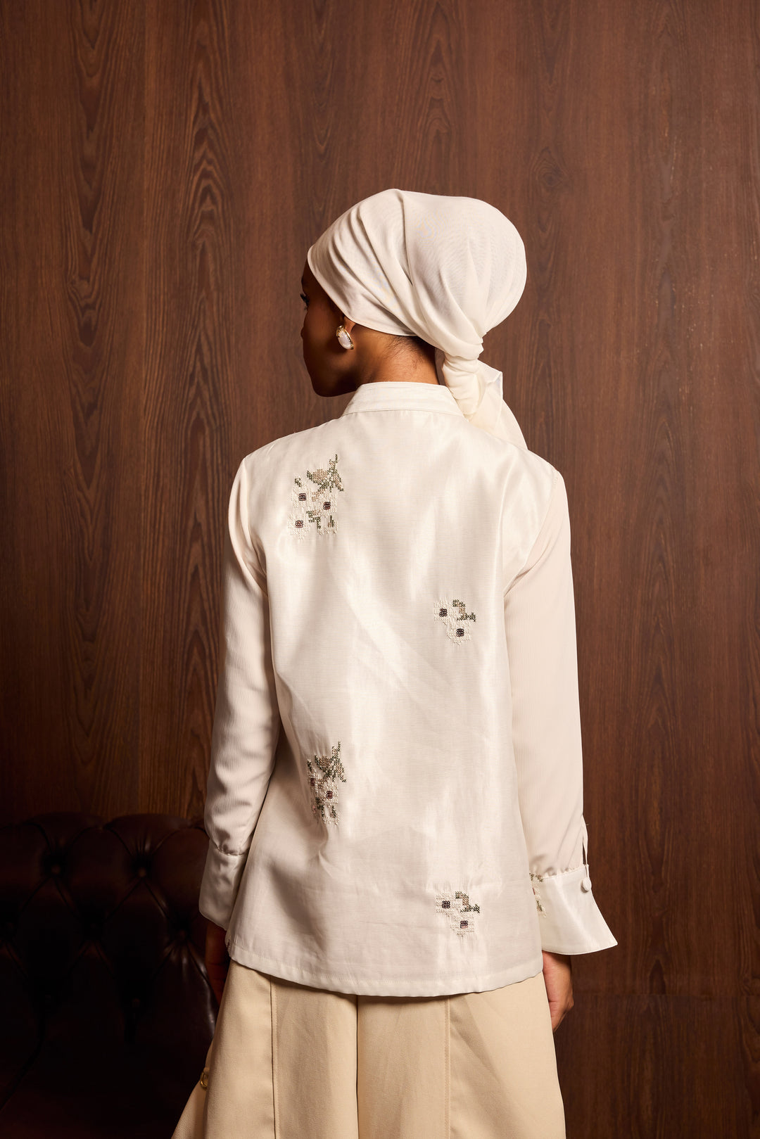 Mixxa Kemeja Wanita - Silk Road Expedition - Mughal Edition