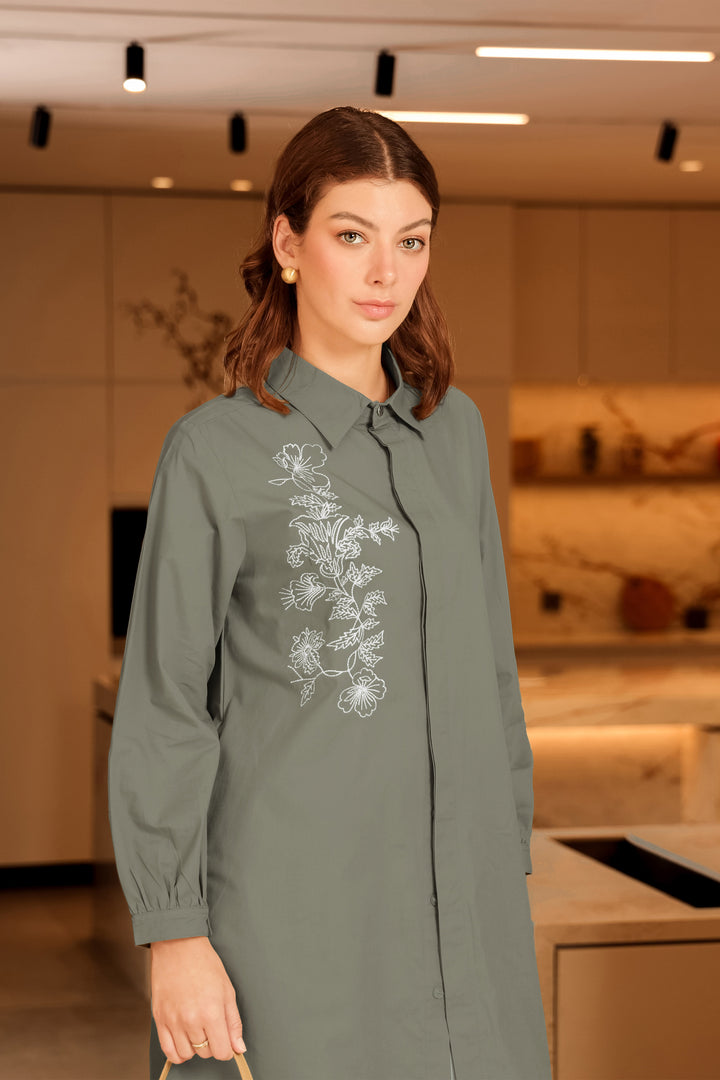 Taskia Tunic - Daily Embroidery Peroza