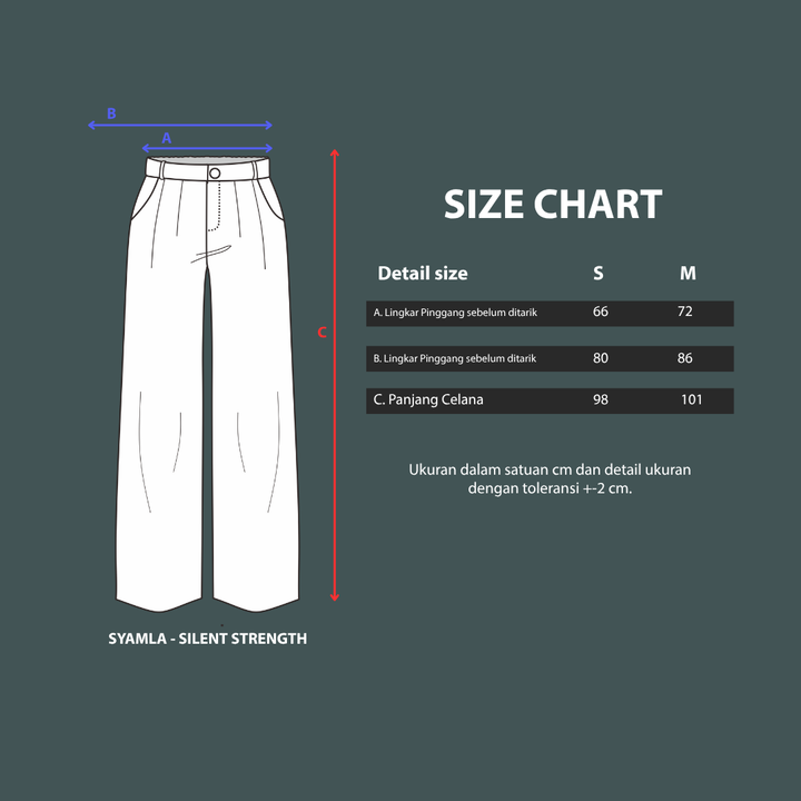 Syamla Pants - Silent Strength