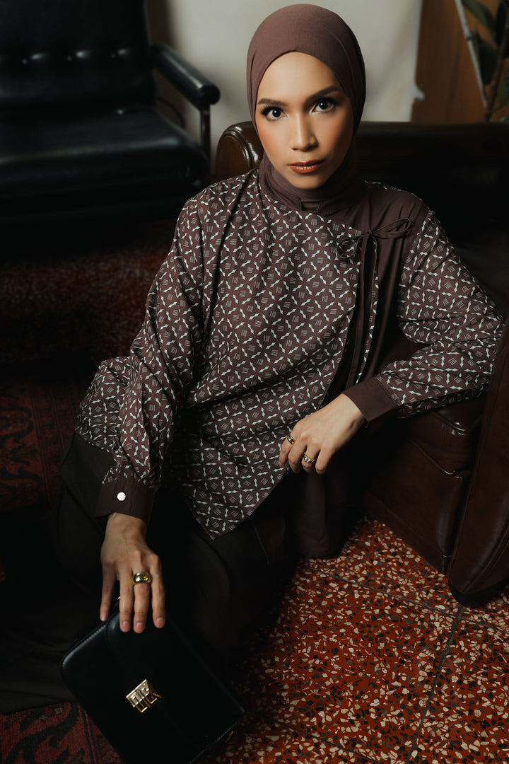 BIA by Zaskia Mecca - Ursya Kemeja Wanita - Monogram - Urban Ease