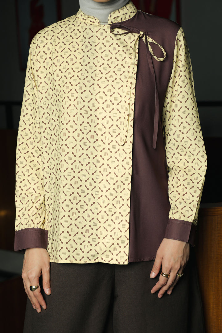 BIA by Zaskia Mecca - Ursya Kemeja Wanita - Monogram - Urban Ease