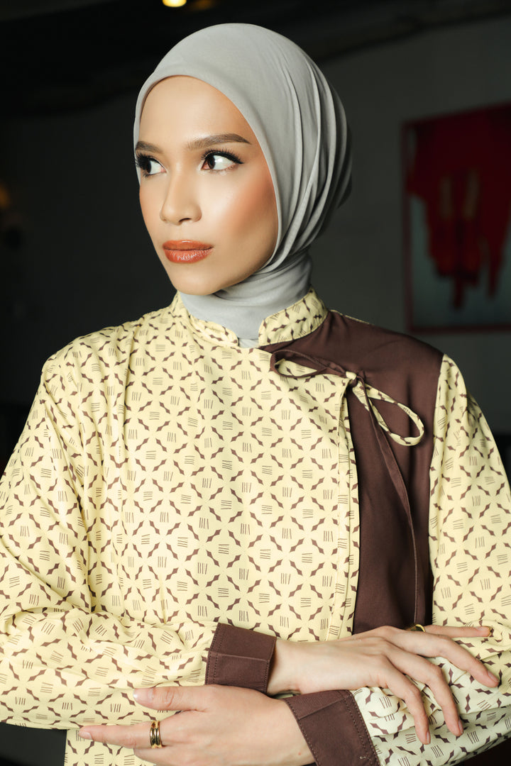 BIA by Zaskia Mecca - Ursya Kemeja Wanita - Monogram - Urban Ease