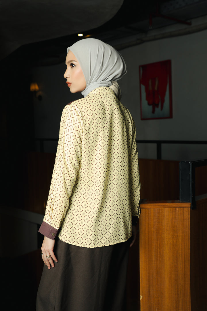 BIA by Zaskia Mecca - Ursya Kemeja Wanita - Monogram - Urban Ease