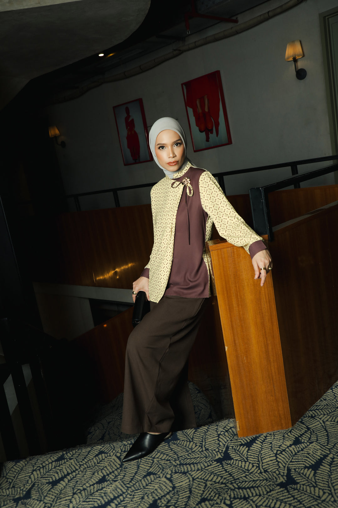 BIA by Zaskia Mecca - Ursya Kemeja Wanita - Monogram - Urban Ease