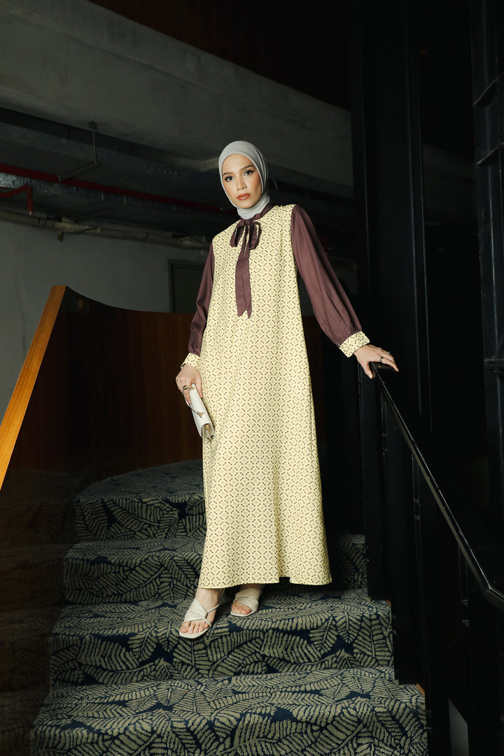 BIA by Zaskia Mecca - Urzia Dress - Monogram - Urban Ease
