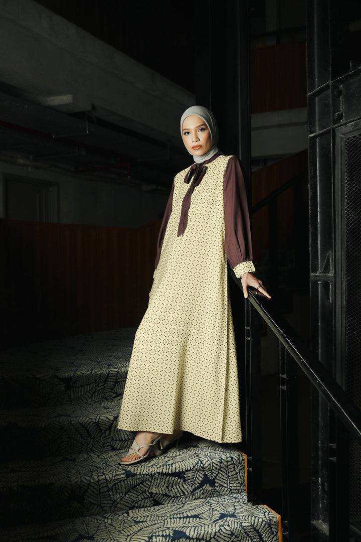 BIA by Zaskia Mecca - Urzia Dress - Monogram - Urban Ease