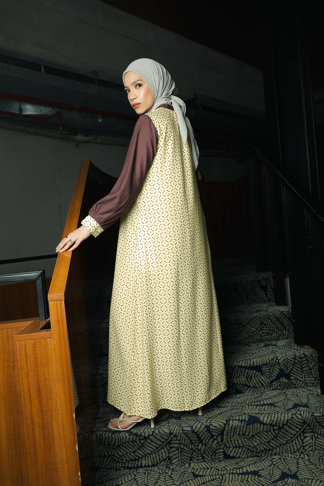 BIA by Zaskia Mecca - Urzia Dress - Monogram - Urban Ease