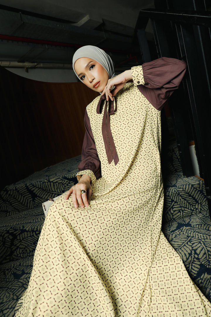 BIA by Zaskia Mecca - Urzia Dress - Monogram - Urban Ease