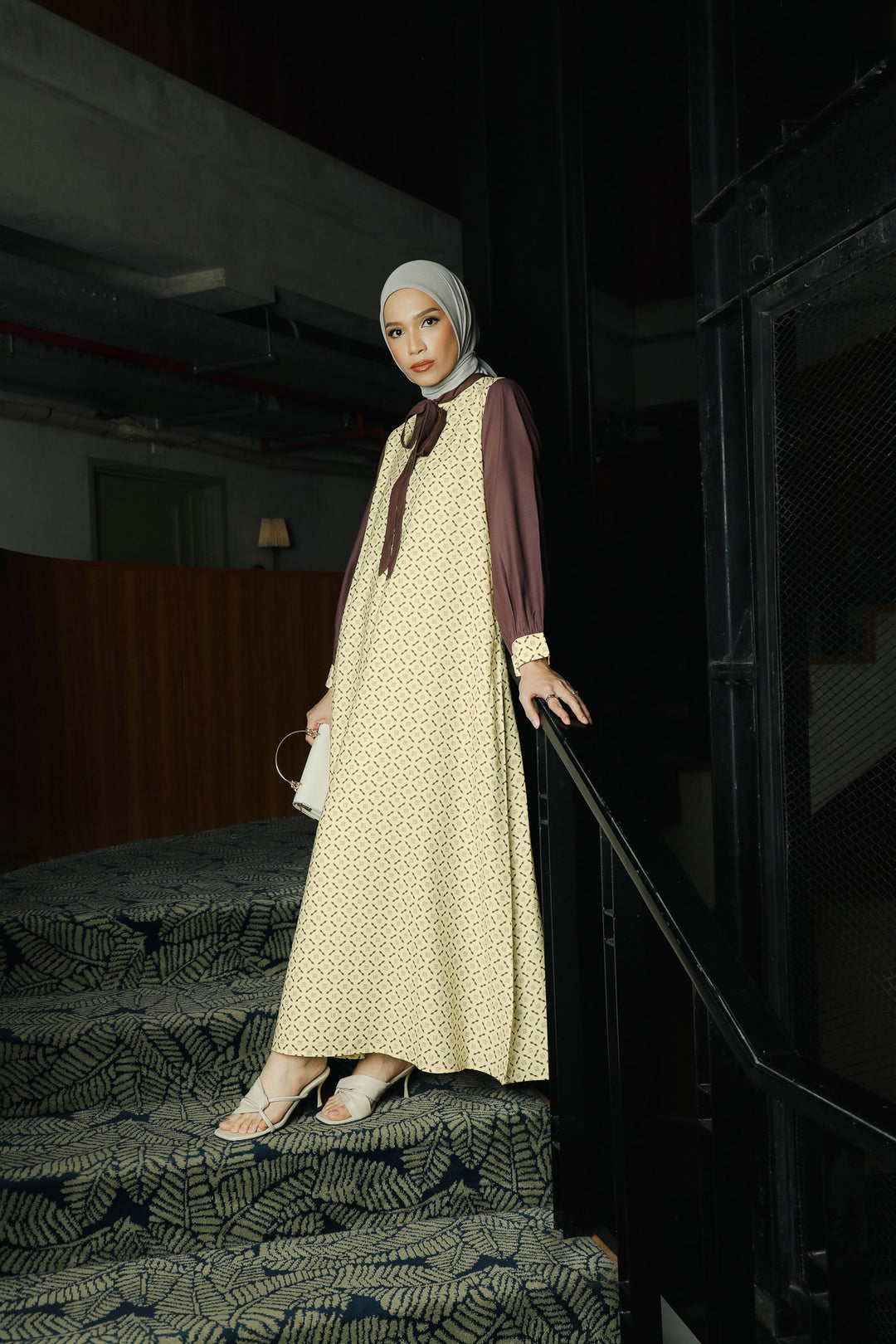 BIA by Zaskia Mecca - Urzia Dress - Monogram - Urban Ease
