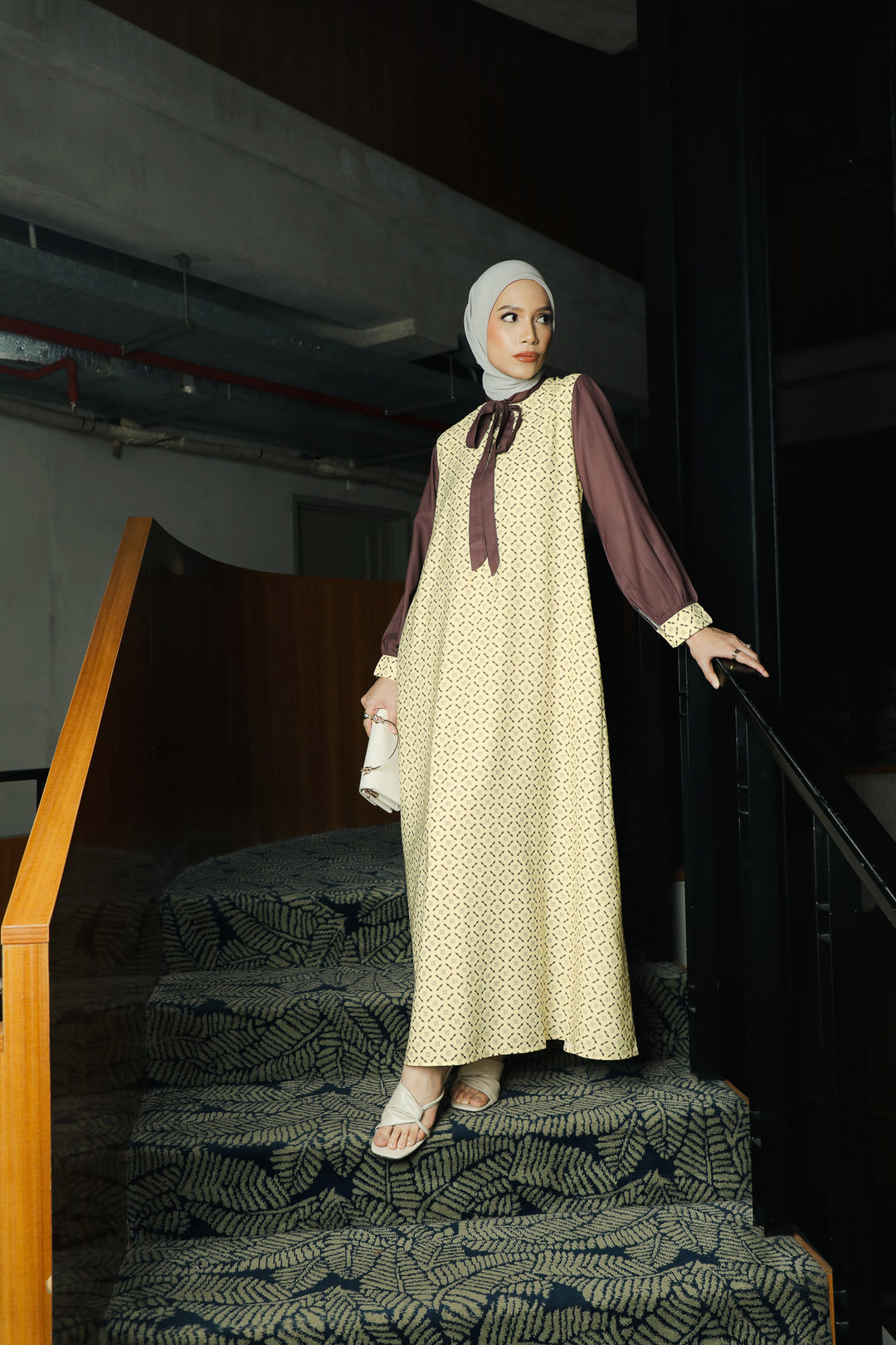BIA by Zaskia Mecca - Urzia Dress - Monogram - Urban Ease