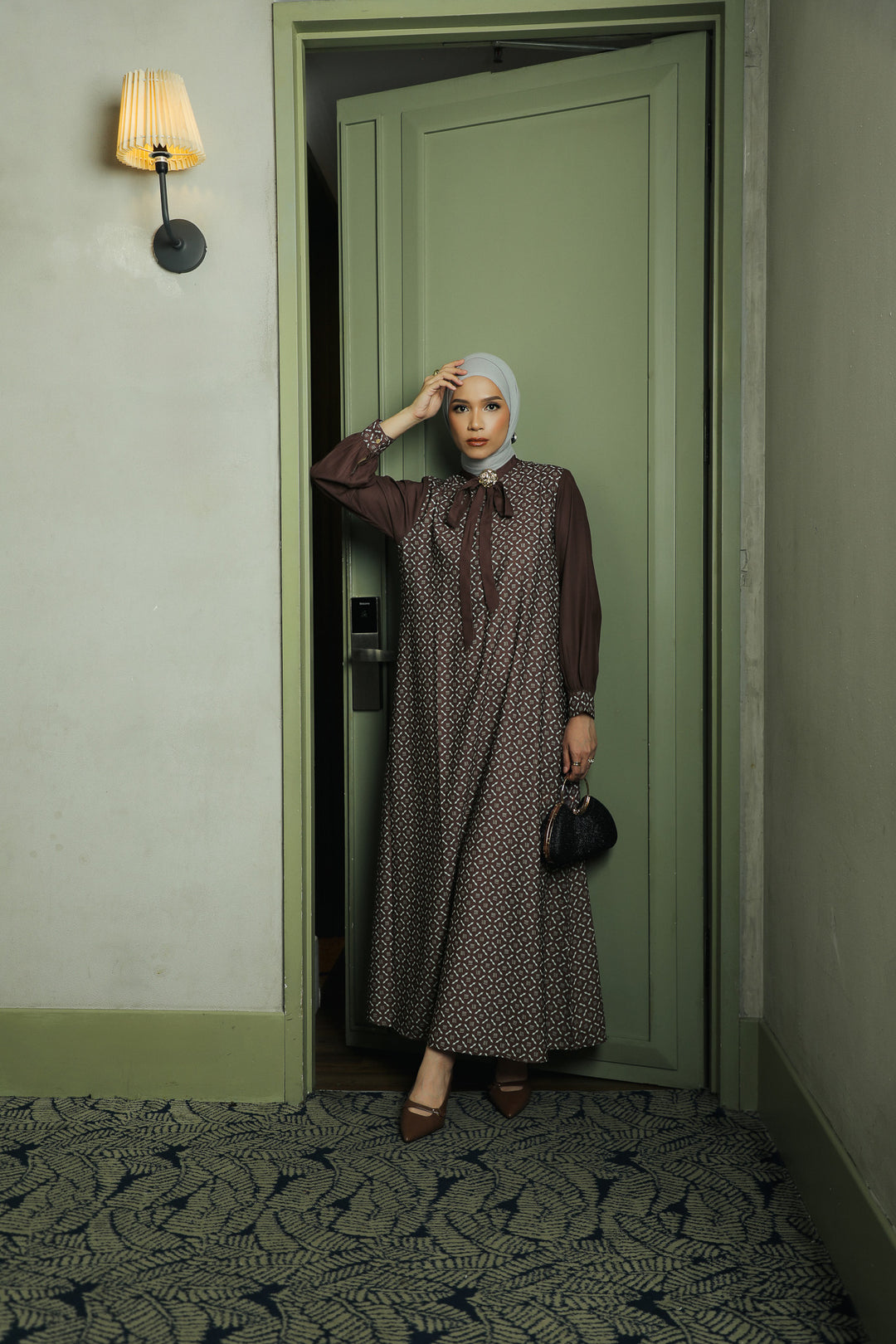 BIA by Zaskia Mecca - Urzia Dress - Monogram - Urban Ease