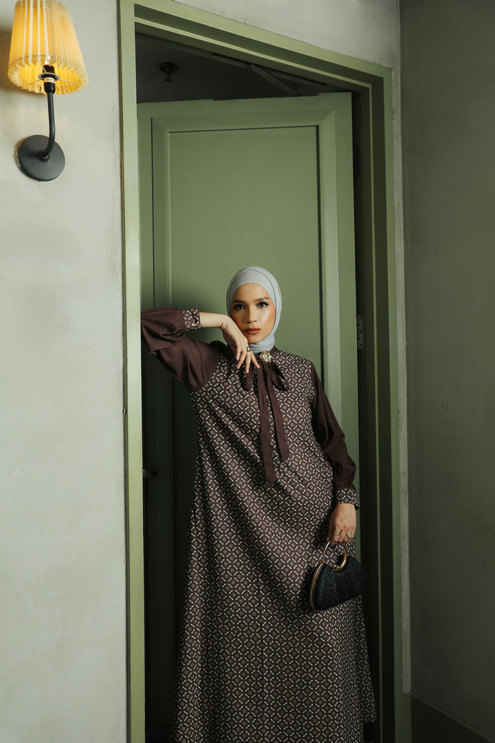 BIA by Zaskia Mecca - Urzia Dress - Monogram - Urban Ease