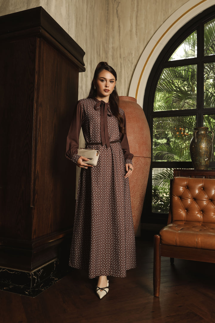 BIA by Zaskia Mecca - Urzia Dress - Monogram - Urban Ease