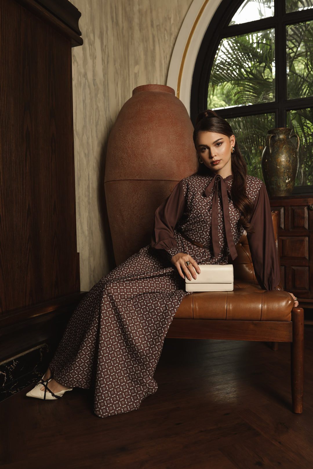 BIA by Zaskia Mecca - Urzia Dress - Monogram - Urban Ease