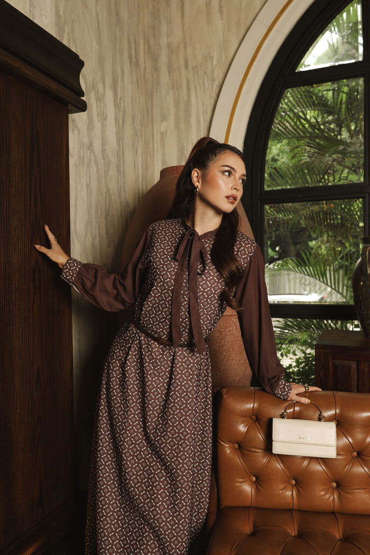 BIA by Zaskia Mecca - Urzia Dress - Monogram - Urban Ease