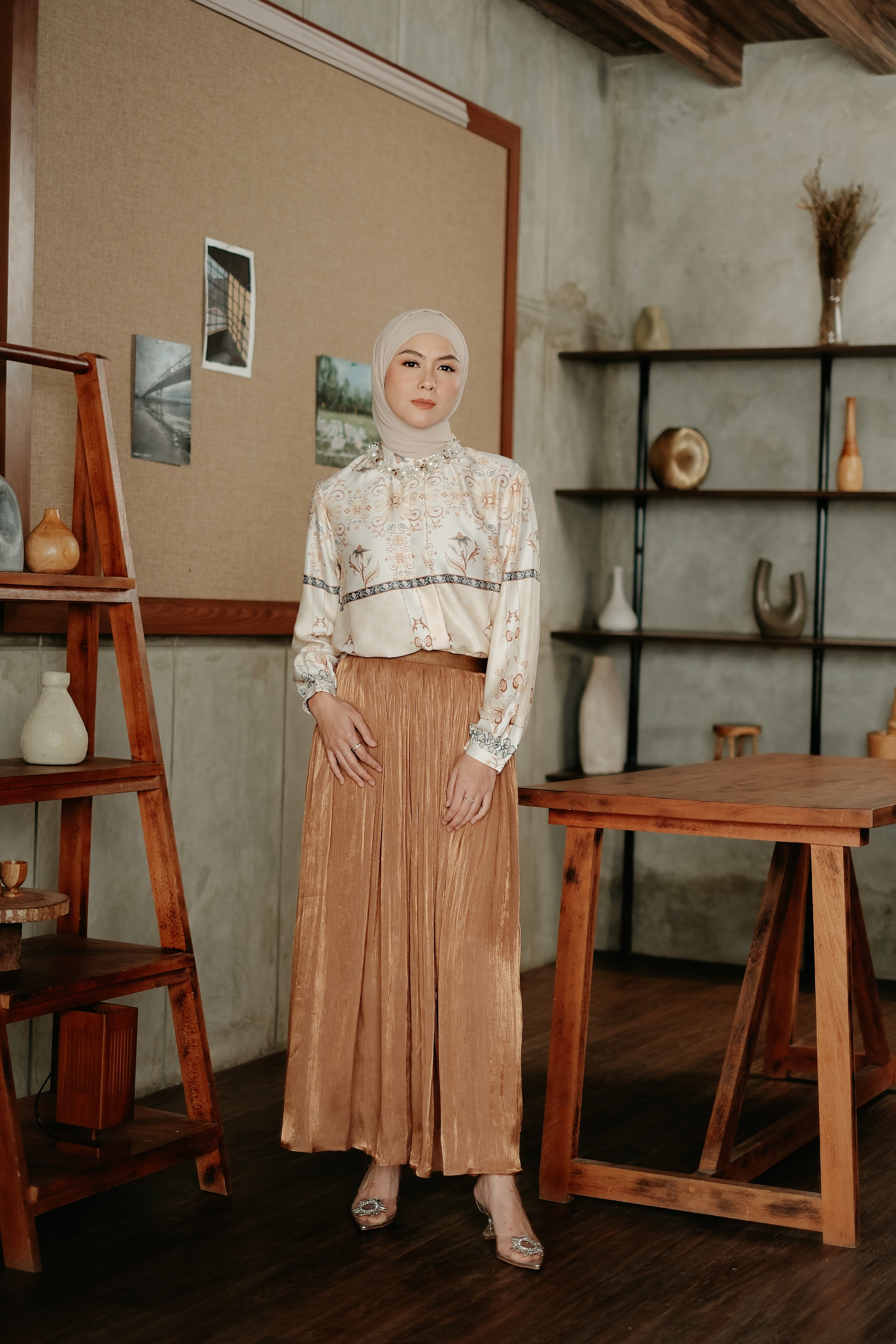 BIA by Zaskia Mecca - Yinata Blouse - Silk Road Expedition - Edisi Samarkand - Free Box