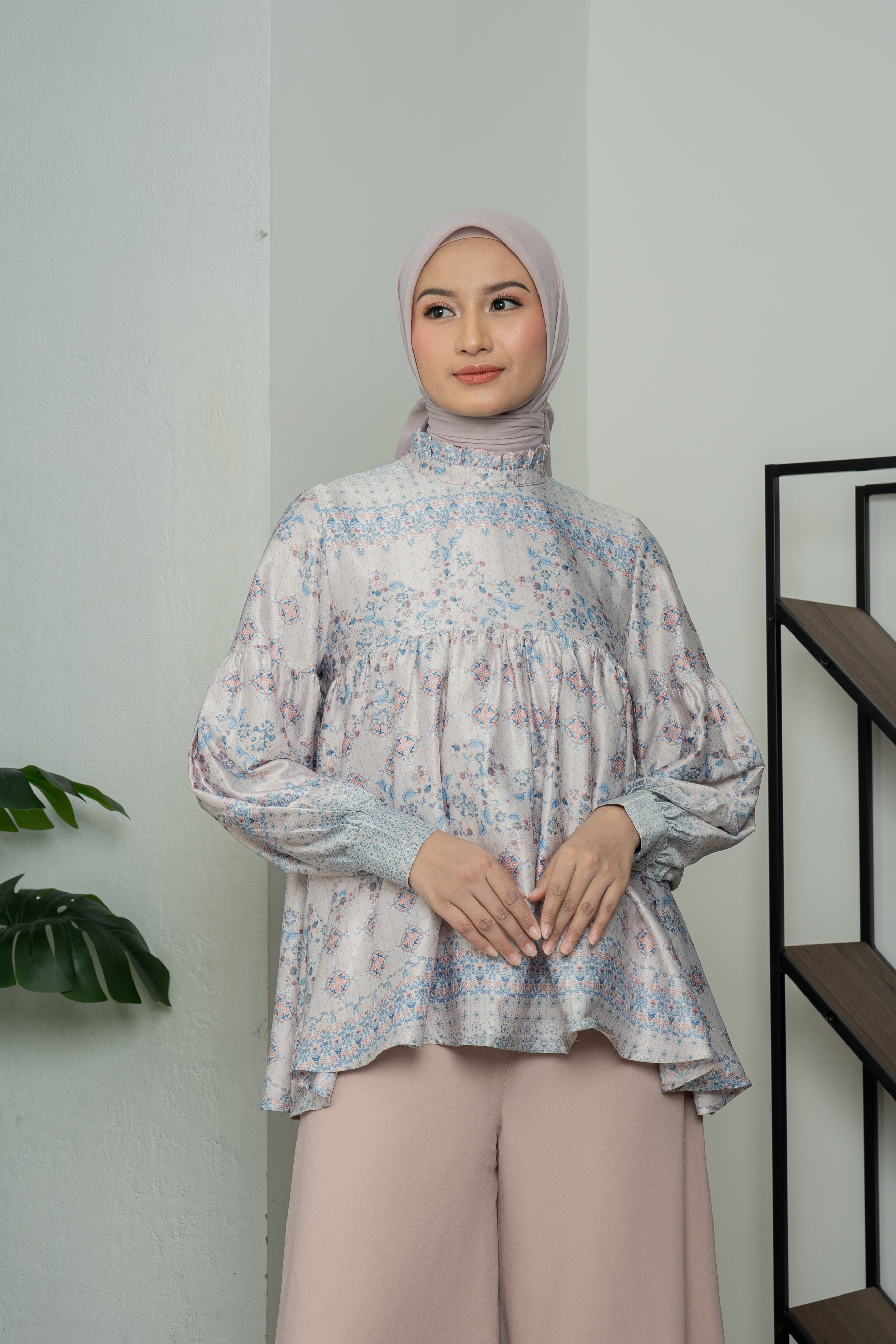 BIA by Zaskia Mecca - Yutami Blouse - Silk Road Expedition - Isfahan Edition - Free Box