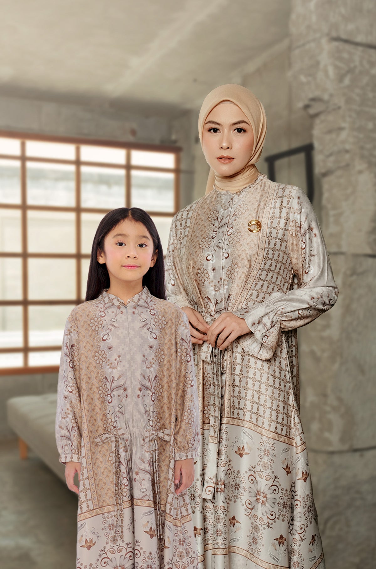 BIA by Zaskia Mecca - Family Set Mom & Kids - Silk Road Expedition - Samarkand Edition - Free Box