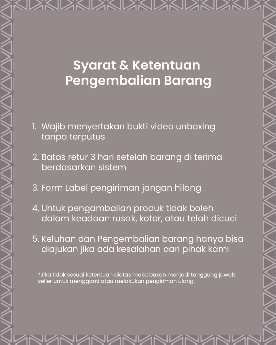 Auria Kemeja Wanita - A Letter To My Younger Self