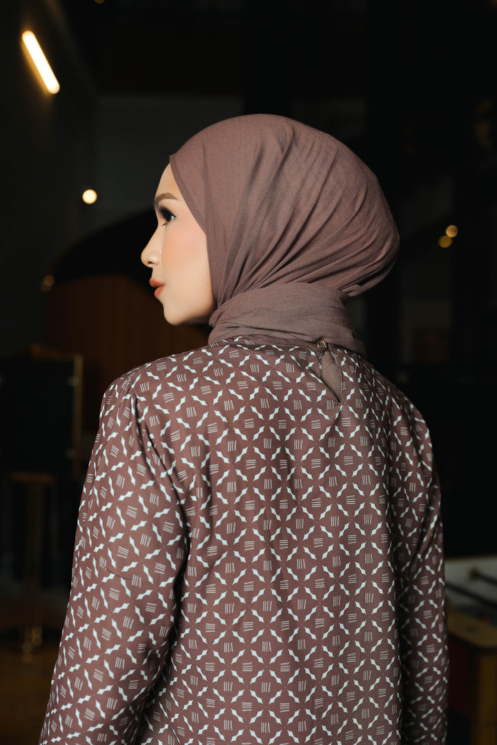 BIA by Zaskia Mecca - Urvina Blouse - Monogram - Urban Ease