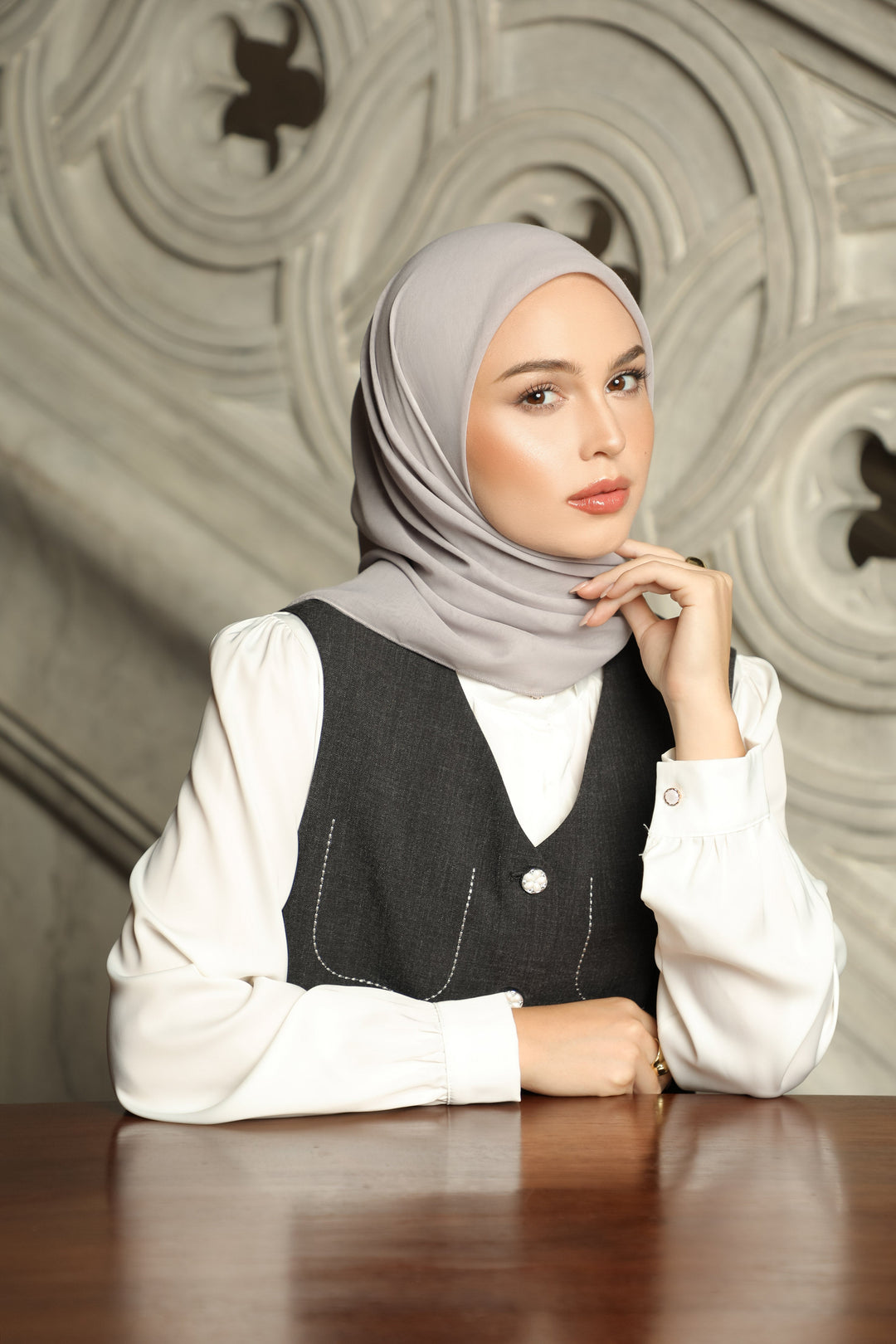 Minor Defect - Blaire Hijab Polos - Hijab Segi Empat Paris Japan Premium Breathable