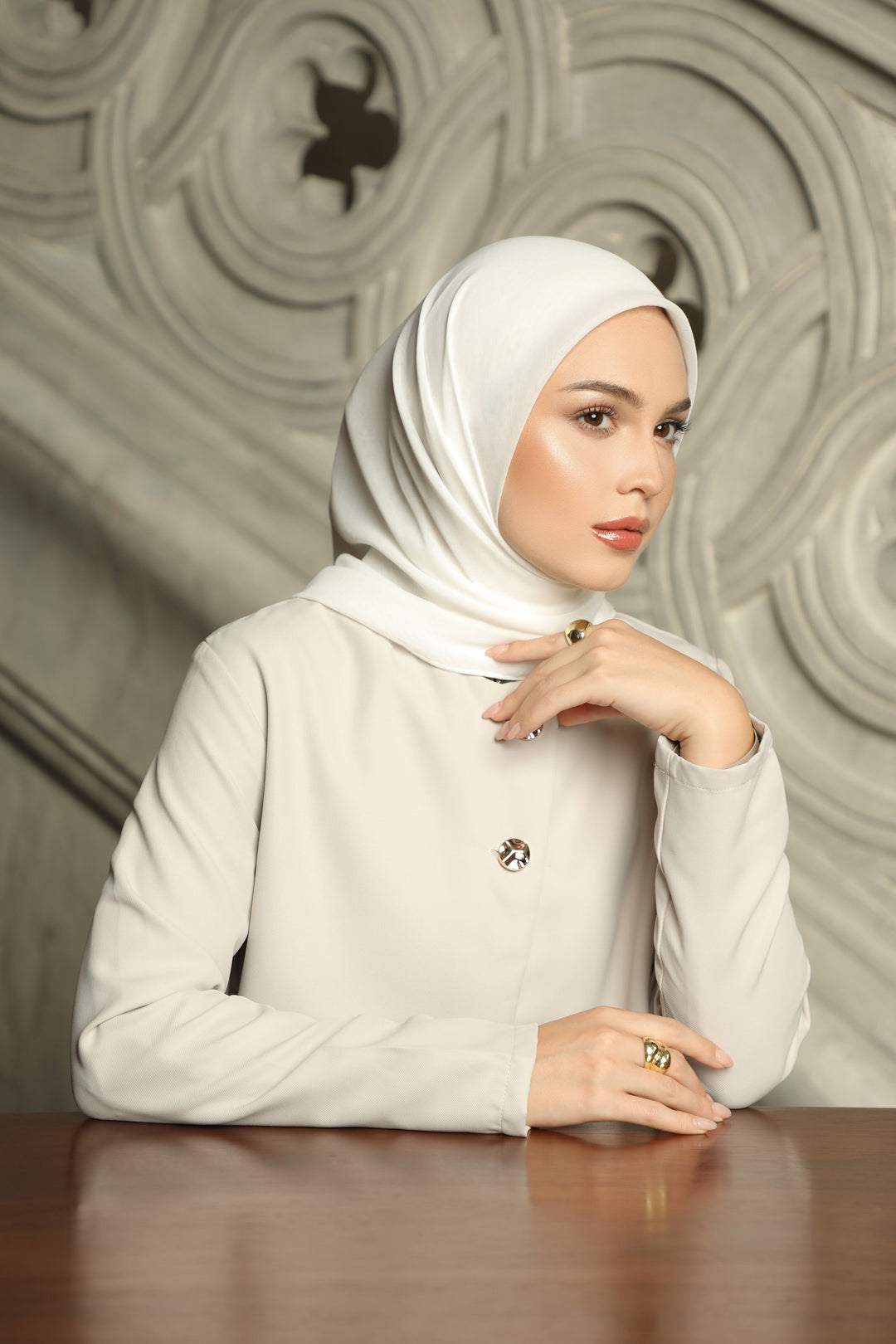Minor Defect - Blaire Hijab Polos - Hijab Segi Empat Paris Japan Premium Breathable